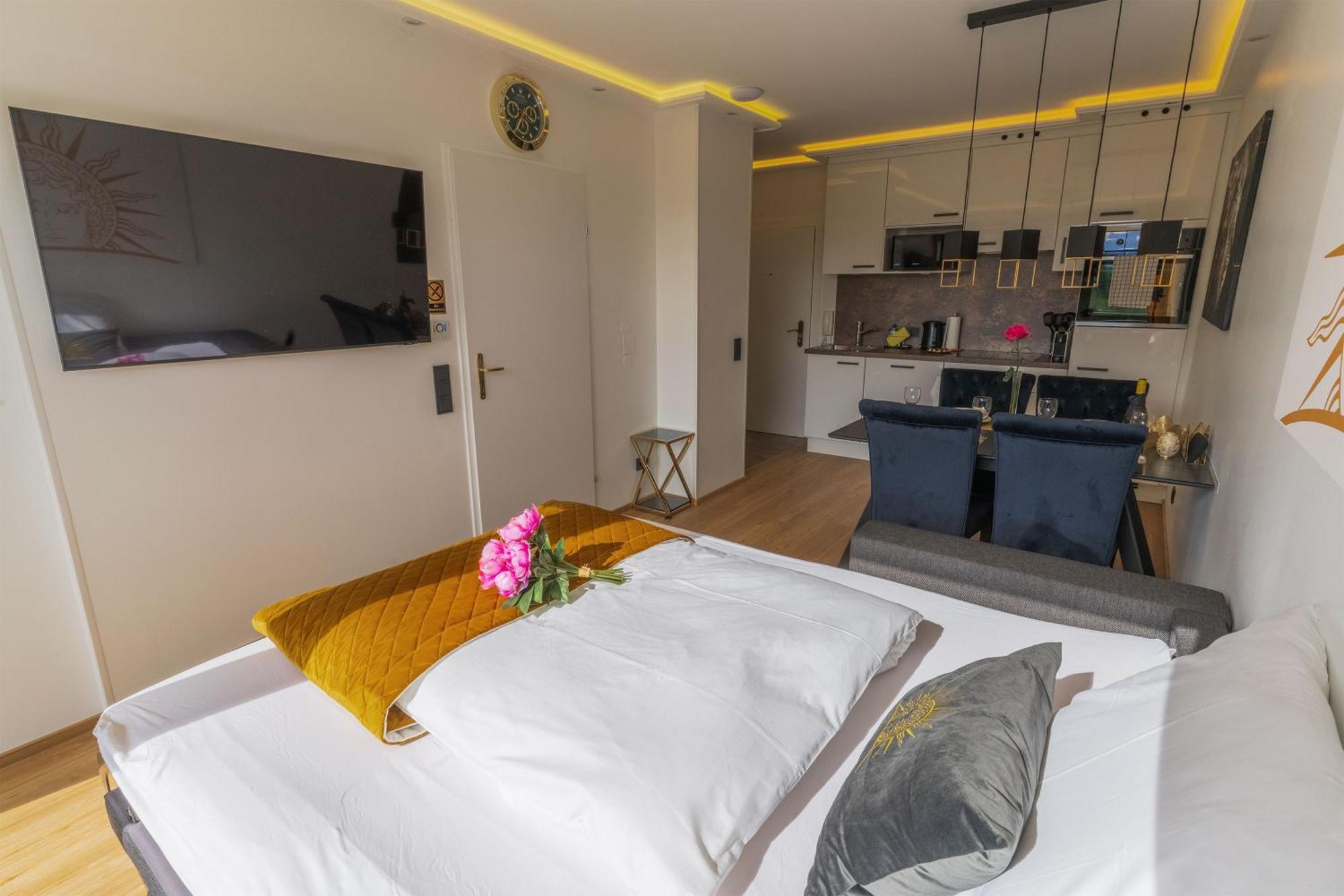 Ct-Gold Penthouse Bodensdorf Amatera Privater Seezugang Hallenbad, Skiarena Gerlitzen מראה חיצוני תמונה